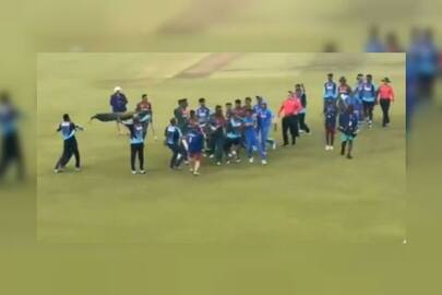 U-19 World Cup final Five players punished after altercation