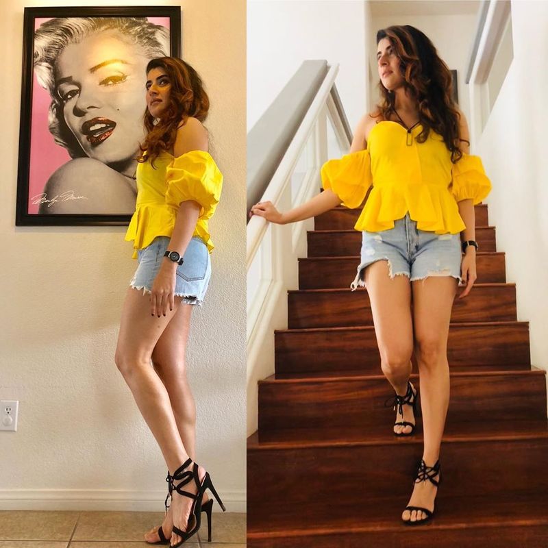 telugu homely girl archana hot instagram show