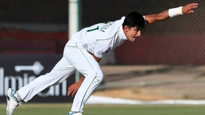 pakistan young fast bowler naseem shah hat trick record in test cricket pakistan young fast bowler naseem shah hat trick record in test cricket