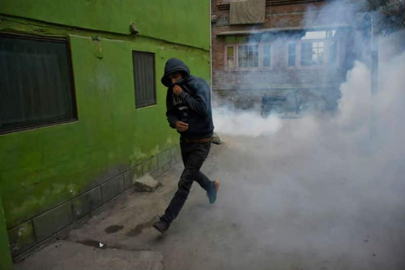 The use of tear smoke shells, pellet guns was naturally reduced and the number of deaths in law and order went down to negligible limits. (Representation Photo by Muzamil MattooNurPhoto via Getty Images)