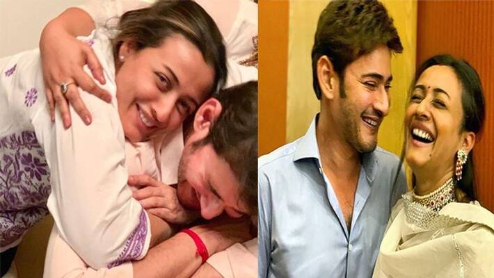 Mahesh Babu Shares rare photo with his wife Namrata Mahesh Babu Shares rare photo with his wife Namrata