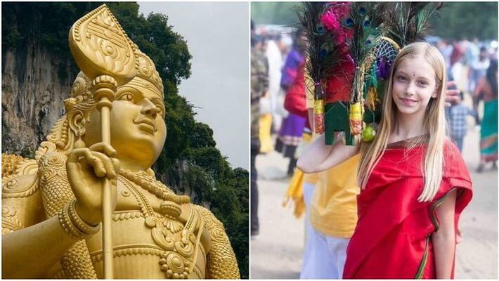 Thaipoosam celebrated in Singapore Murugan temple Thaipoosam celebrated in Singapore Murugan temple