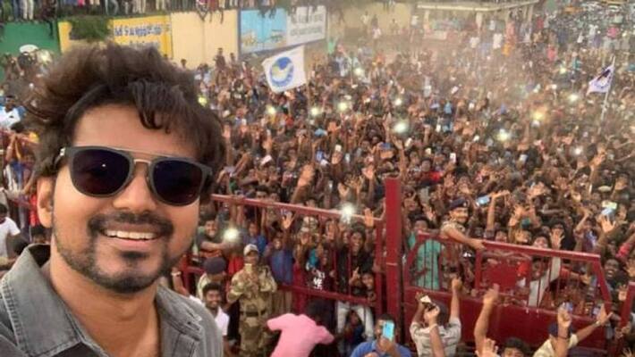 Vijay stepped in to politics! Supporting a big party Vijay stepped in to politics! Supporting a big party