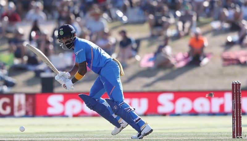 KL Rahul scores 112 off 113 balls. He came to bat at No. 5 after India were reduced to 623 in 12.1 overs