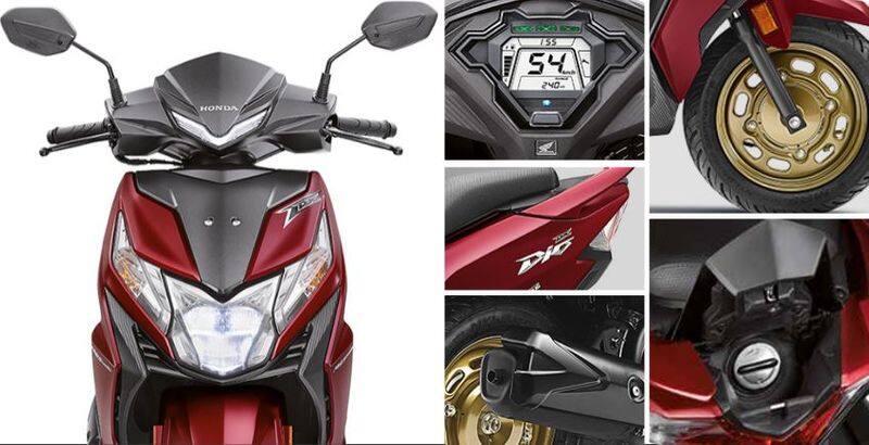 honda dio 2020 bs6 scooter launched in india