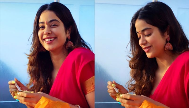 janhvi kapoor s new jumka viral