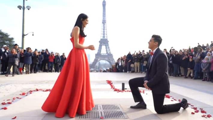 Bollywood Proposal In Paris Bollywood Proposal In Paris