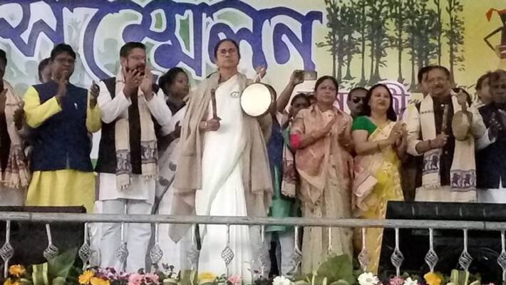 CM Mamata Banerjee attack BJP in a rally at Bankura CM Mamata Banerjee attack BJP in a rally at Bankura