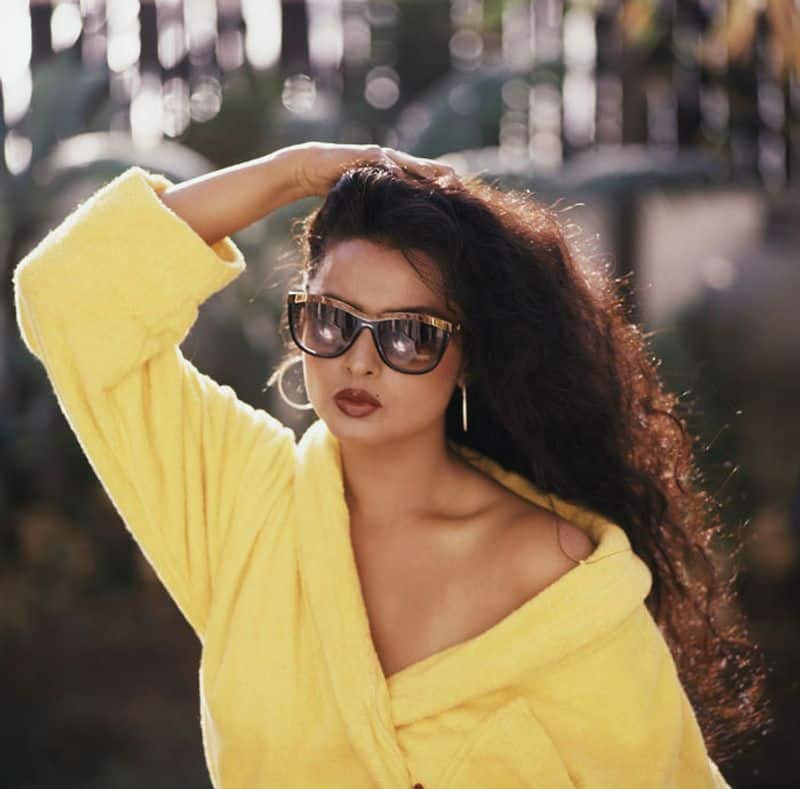 1984, Portrait of Indian film actress Rekha. (Photo by Dinodia PhotosGetty Images)