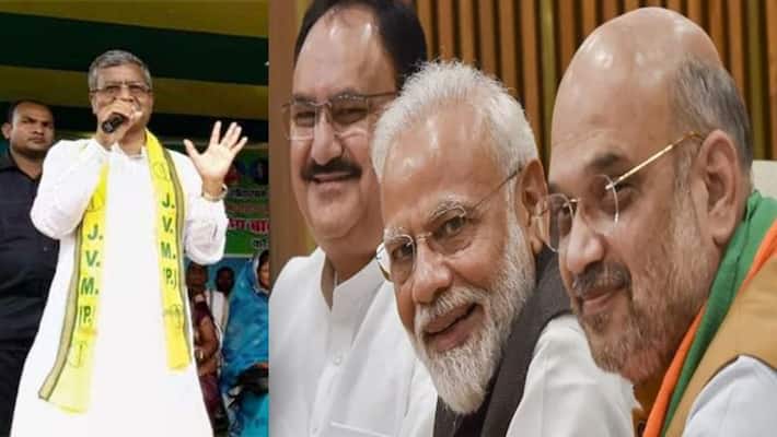 Babulal Marandi's party will merge with BJP, ceremony to be held on February 17 at Prabhat Tara Maidan kpm Babulal Marandi's party will merge with BJP, ceremony to be held on February 17 at Prabhat Tara Maidan kpm