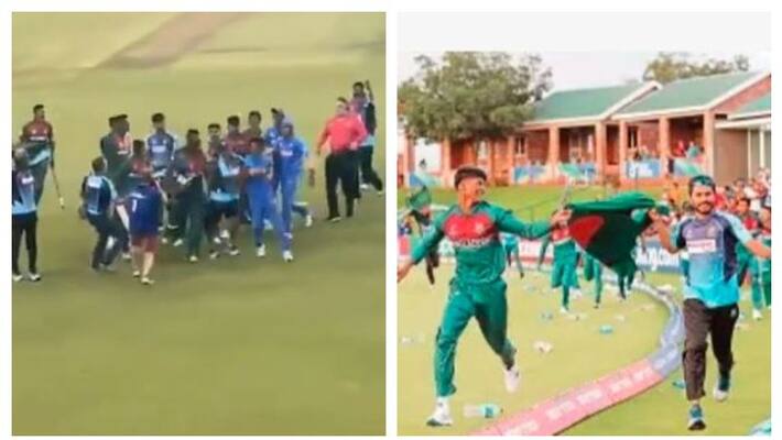 ICC gives strong punishment to players who got involved in a clash after under 19 world cup ICC gives strong punishment to players who got involved in a clash after under 19 world cup