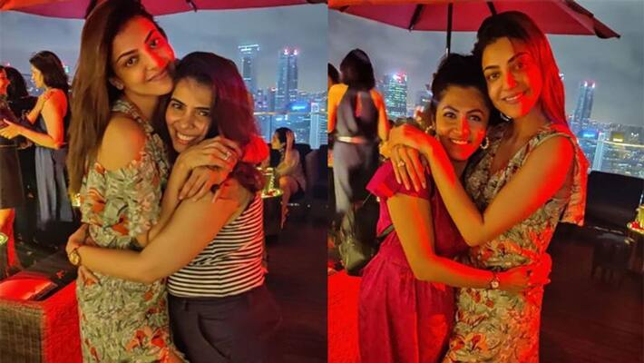 kajal aggarwal party with girlgang photos viral KPJ kajal aggarwal party with girlgang photos viral KPJ