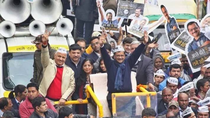 AAP won overwhelming support from Muslims, winning five Muslim candidates; Congress candidates got their bail KPM AAP won overwhelming support from Muslims, winning five Muslim candidates; Congress candidates got their bail KPM