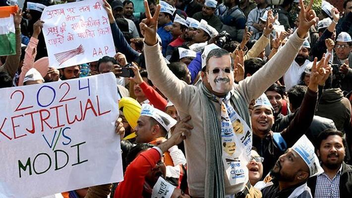 Delhi poll results AAP Sanjeev Jha wins by highest margin Delhi poll results AAP Sanjeev Jha wins by highest margin