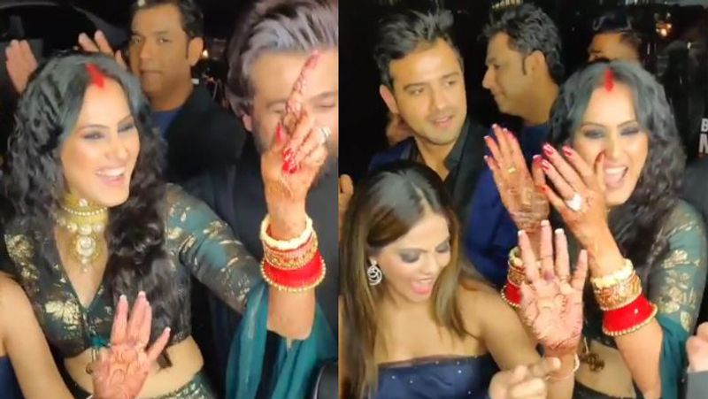 नई नवेली दुल्हन काम्या के ओवरऑल लुक को देखकर लोग मजाक उड़ा रहे हैं। एक ने कहा- ये क्या पहन लिया इसने, इसके बालों को क्या हुआ।