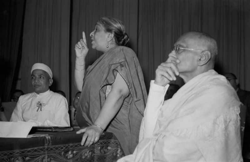 Sarojini Naidu died of cardiac arrest on 2 March 1949 at the Government House in Lucknow. (Photo: Getty Images)