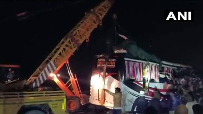 14 persons killed in an accident near bhadan 14 persons killed in an accident near bhadan