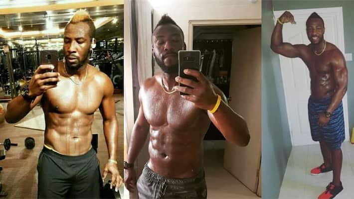 Andre Russell, who wasted hours in the gym for six-pack abs, had an aging disease in 23 years KPB Andre Russell, who wasted hours in the gym for six-pack abs, had an aging disease in 23 years KPB