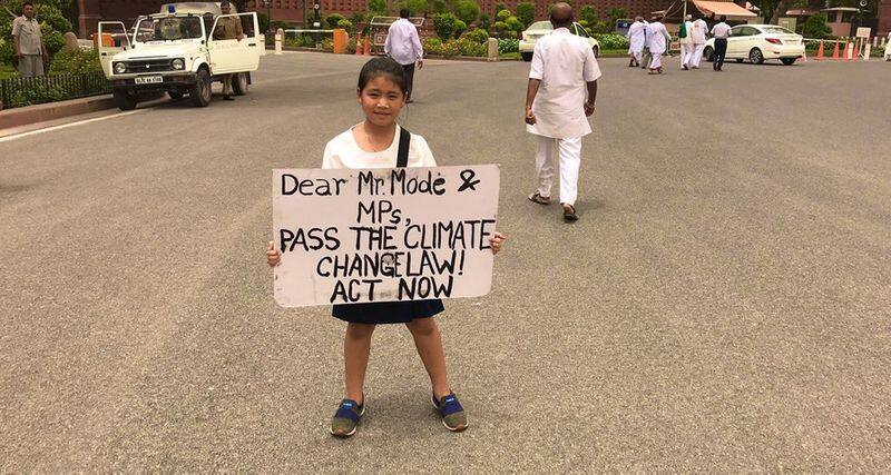 Licypriya kangujam, the youngest climate change activist in India