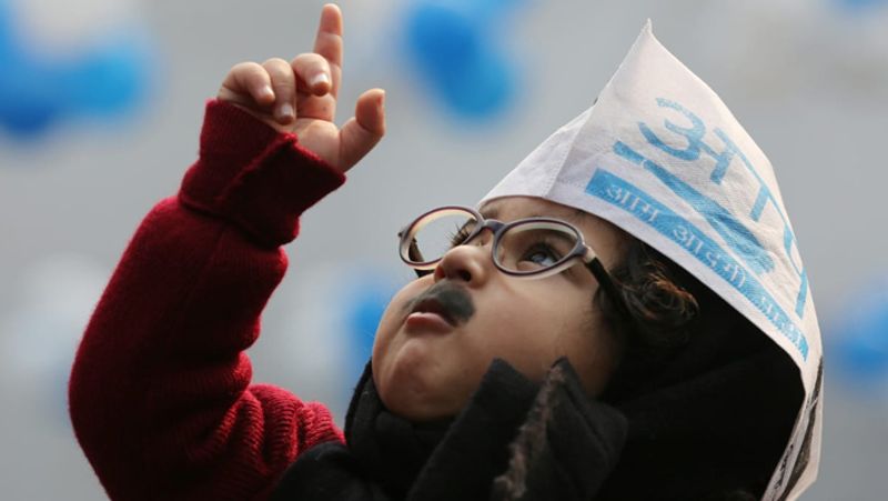 Aam Aadmi Party (AAP) won 62 seats in the Delhi Assembly elections, and BJP won 8 seats while Congress didn't win even a single seat.