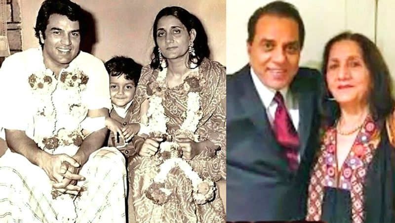 66 साल पहले हुई थी धर्मेन्द्र की शादी : बता दें कि धर्मेंद्र की पहली पत्नी प्रकाश कौर हैं। धर्मेंद्र ने प्रकाश कौर से 1954 में शादी की थी। दोनों के चार बच्चे सनी, बॉबी, विजेता और अजेता हैं। इसके बाद धर्मेन्द्र ने 2 मई, 1980 को हेमा मालिनी से धर्म बदलकर दूसरी शादी की। हेमा और धर्मेंद्र की दो बेटियां हैं, जिनका नाम ईशा और अहाना है। धर्मेंद्र के चार पोते करन, राजवीर, आर्यमन और धरम देओल हैं।