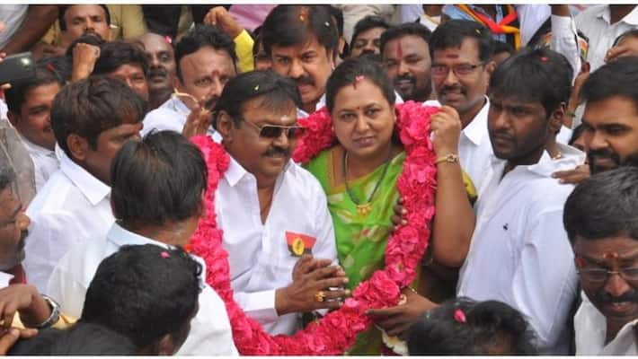 Murasu logo allocated in DMDK...election commission Murasu logo allocated in DMDK...election commission
