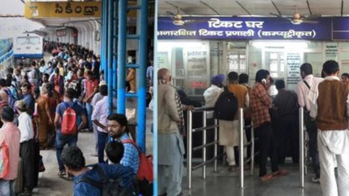 Railway Ministry mull to close ticket booking counters.. tickets would be booking only online Railway Ministry mull to close ticket booking counters.. tickets would be booking only online