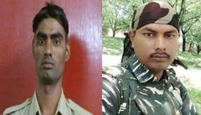 Left: Constable Jeet Ram - 92 (BN) Rajasthan; Right: Constable Sudip Biswas - 98 BN (West Bengal)