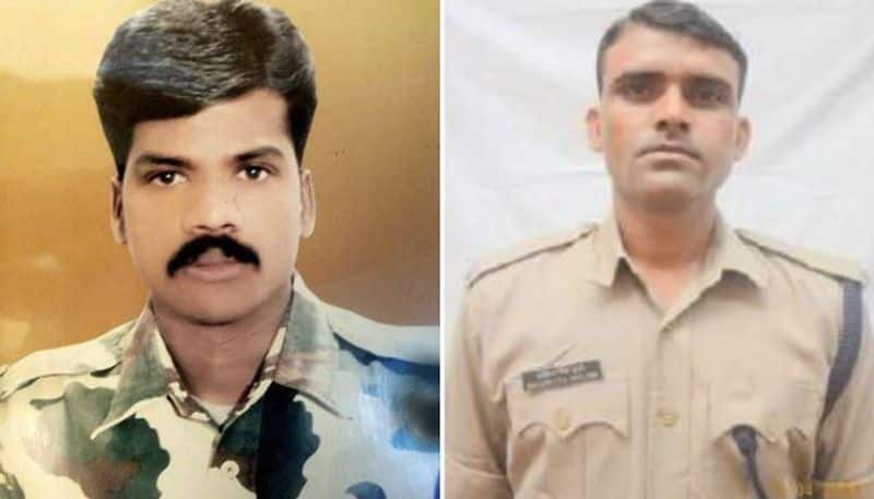 Left: Constable Sivachandran C. - 92 BN (Tamil Nadu); Right: Constable Bhagirath Singh - 45 BN (Rajasthan)
