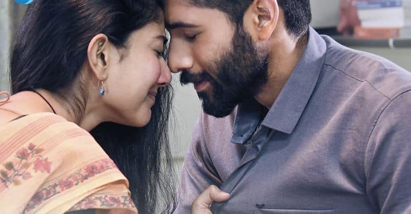 Sai Pallavi Give Romantic Kiss To Naga Chaitanya in Love Story Movie
