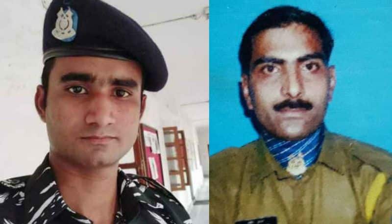 Left: Constable Amit Kumar - 92 BN (U.P); Right: Constable Pradeep Kumar - 21 BN (U.P.)