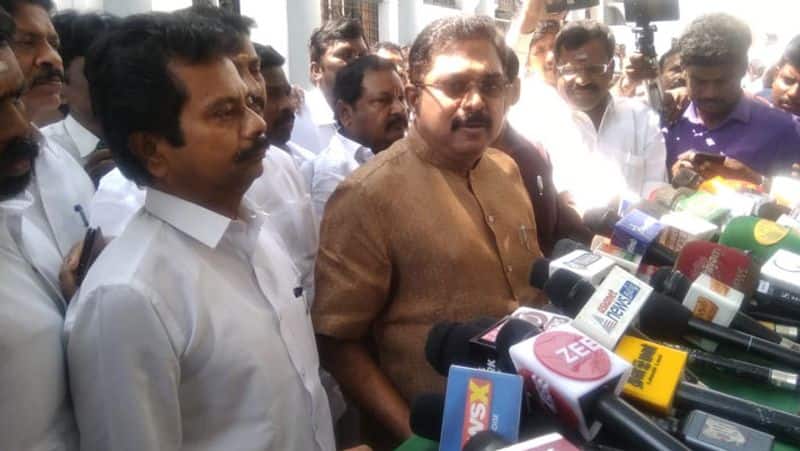 This is a testament to how badly the Government of Tamil Nadu says ttv dhinakaran