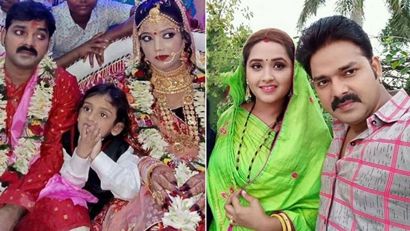 वहीं, पवन सिंह सिंपल शर्ट में दिखाई दे रहे हैं। काजल राघवानी और पवन सिंह देसी लुक में साथ में पोज देते दिखाई दे रहे हैं। सोशल मीडिया पर उनके फैंस इनकी फोटो को काफी पसंद कर रहे हैं।
