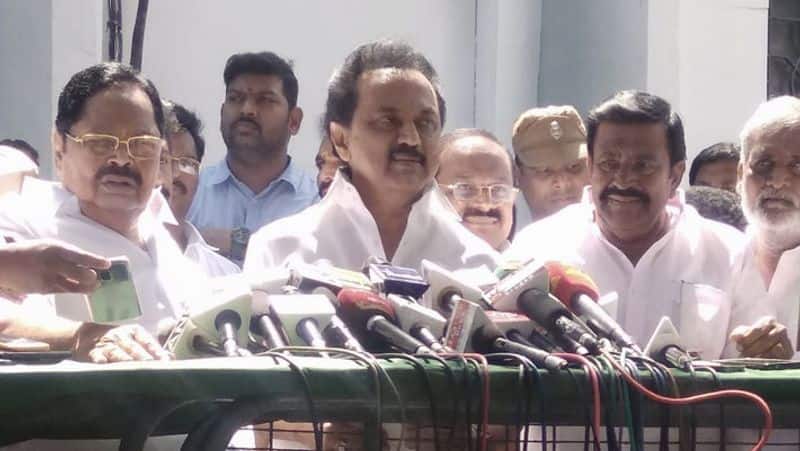Danger to the bilingual policy passed by Anna...mk stalin speech