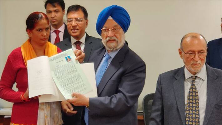 Hardeep puri said possession of unauthorized colonies was not halted in the election kpm Hardeep puri said possession of unauthorized colonies was not halted in the election kpm