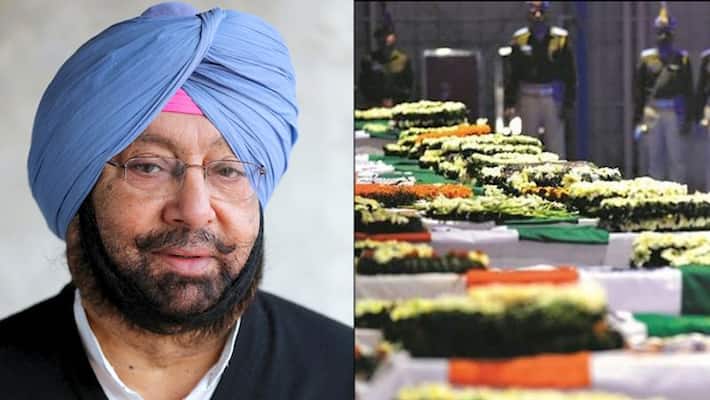 Punjab government honours 34 Pulwama martyrs' families Punjab government honours 34 Pulwama martyrs' families