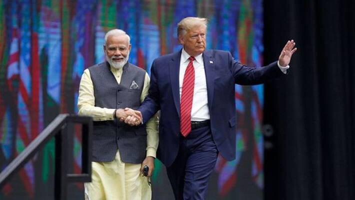 Before coming to India, President Trump said, I am number one PM Modi number two on Facebook kps Before coming to India, President Trump said, I am number one PM Modi number two on Facebook kps
