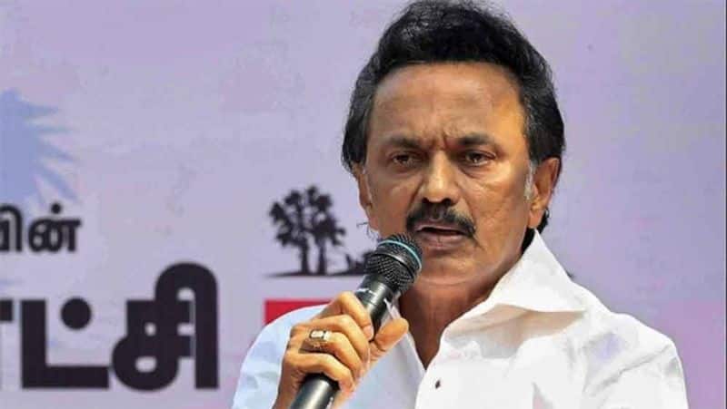 M.K.Stalin criticizes tamil nadu government on bus services cut in koyambedu