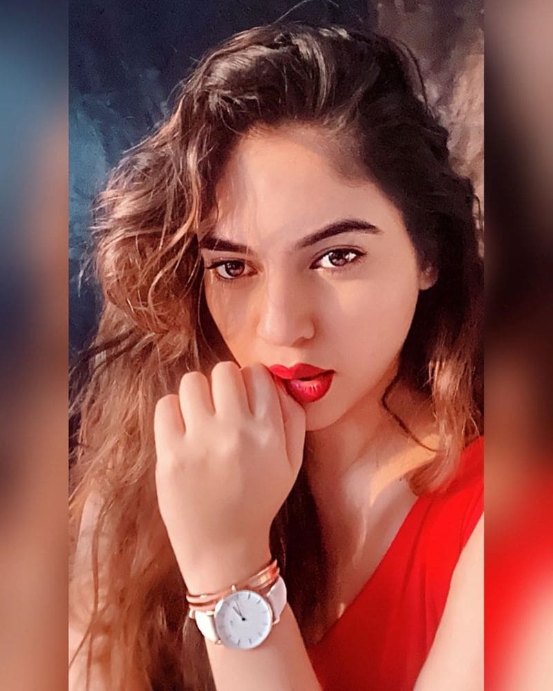 tamil heroines red color hot dress photo gallery