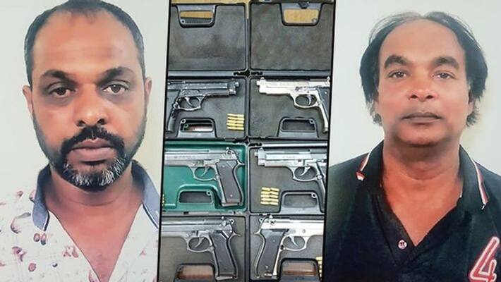 CCB arrets 2 persons for possessing dummy guns at bengaluru CCB arrets 2 persons for possessing dummy guns at bengaluru