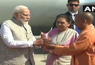 PM Modi arrives in Varanasi, will give gifts to the city of Shiva and will unveil a 63 feet tall statue