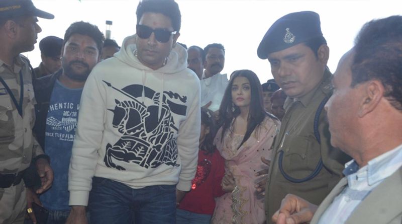 बच्चन परिवार जहांनुमा रिट्रीट में रूका था। बिग बी सास का जन्मदिन मनाने के बाद परिवार के साथ देर शाम मुंबई लौट गए।