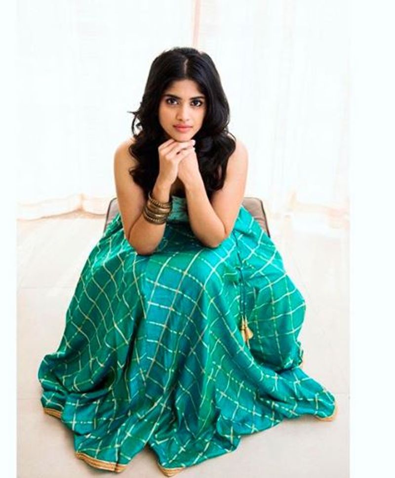 actress megha akash latest modern dress photo gallery