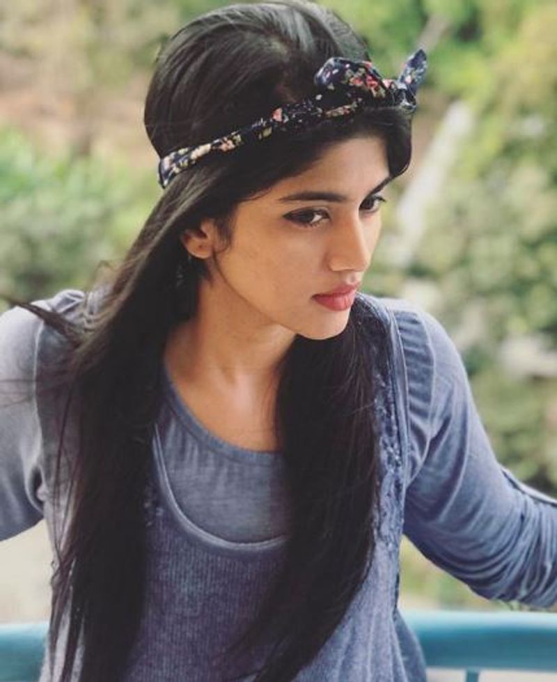 actress megha akash latest modern dress photo gallery