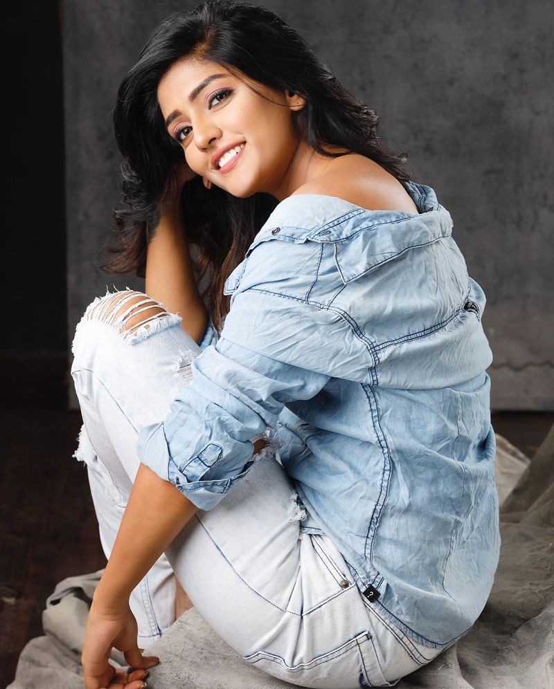 bigil movie actress eesha rebba latest hot photo galley