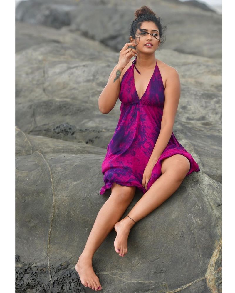 bigil movie actress eesha rebba latest hot photo galley