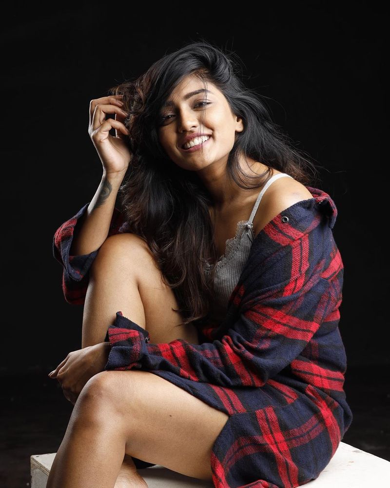 bigil movie actress eesha rebba latest hot photo galley
