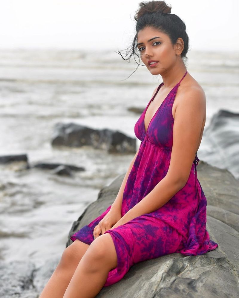 bigil movie actress eesha rebba latest hot photo galley