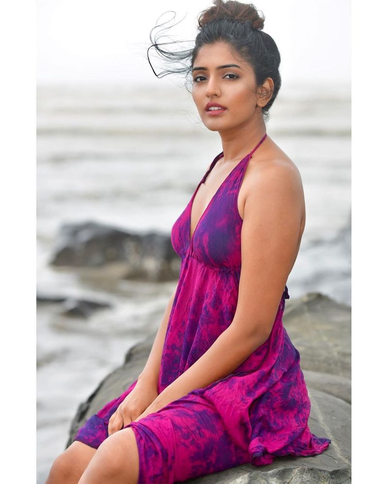 bigil movie actress eesha rebba latest hot photo galley