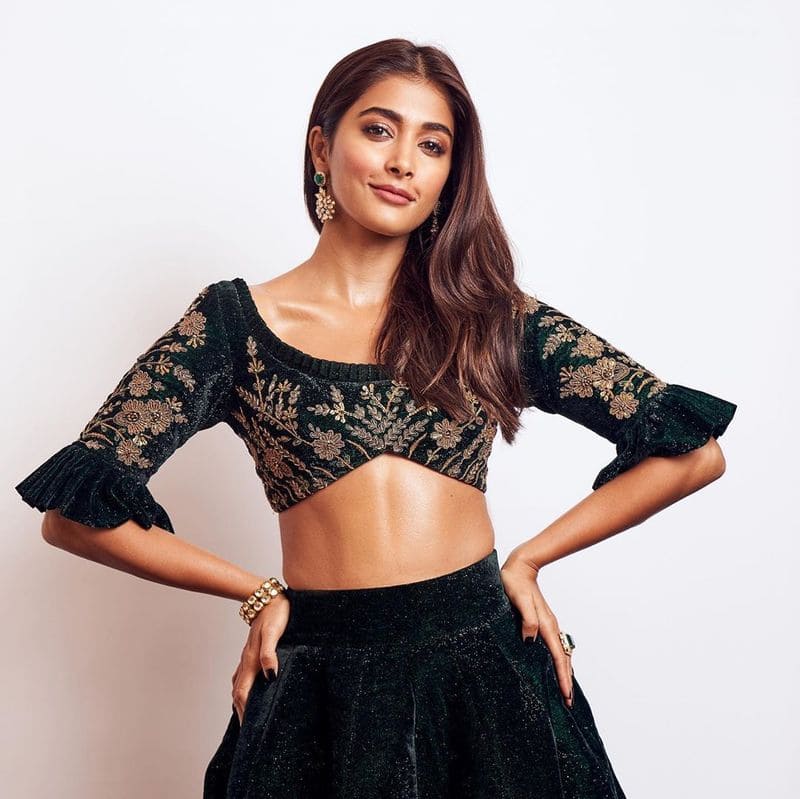 Actress Pooja Hegde Appeared Over Glamours White Goun Photos Going Viral in Social Media